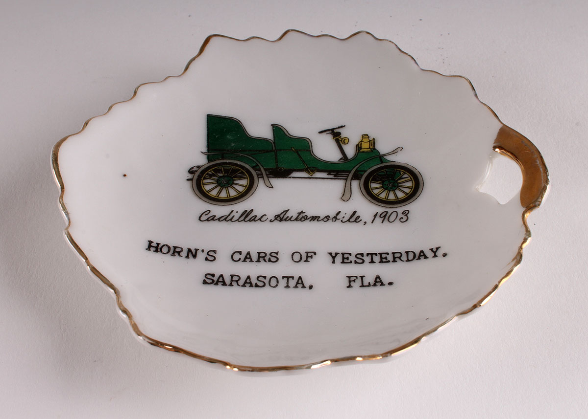 Kitchenware with Vintage Car Decals