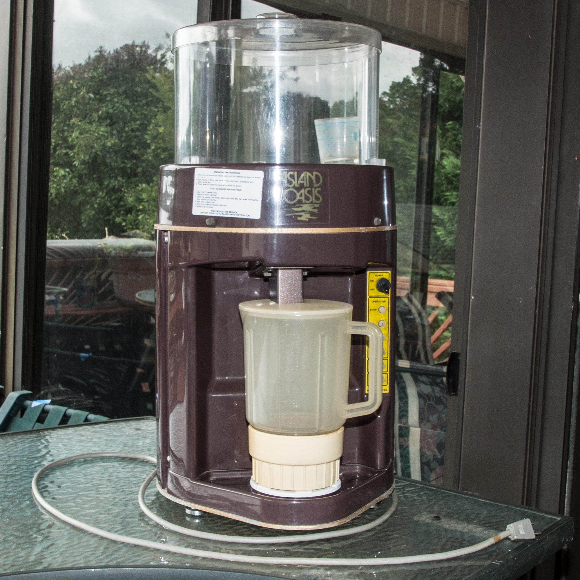 Island Oasis Shaver Blender