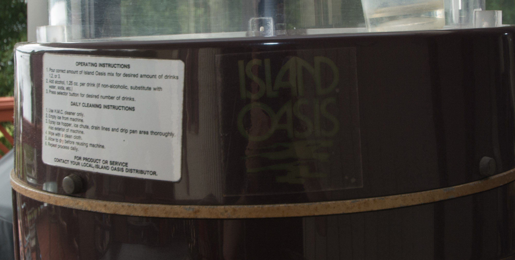 Island Oasis Shaver Blender