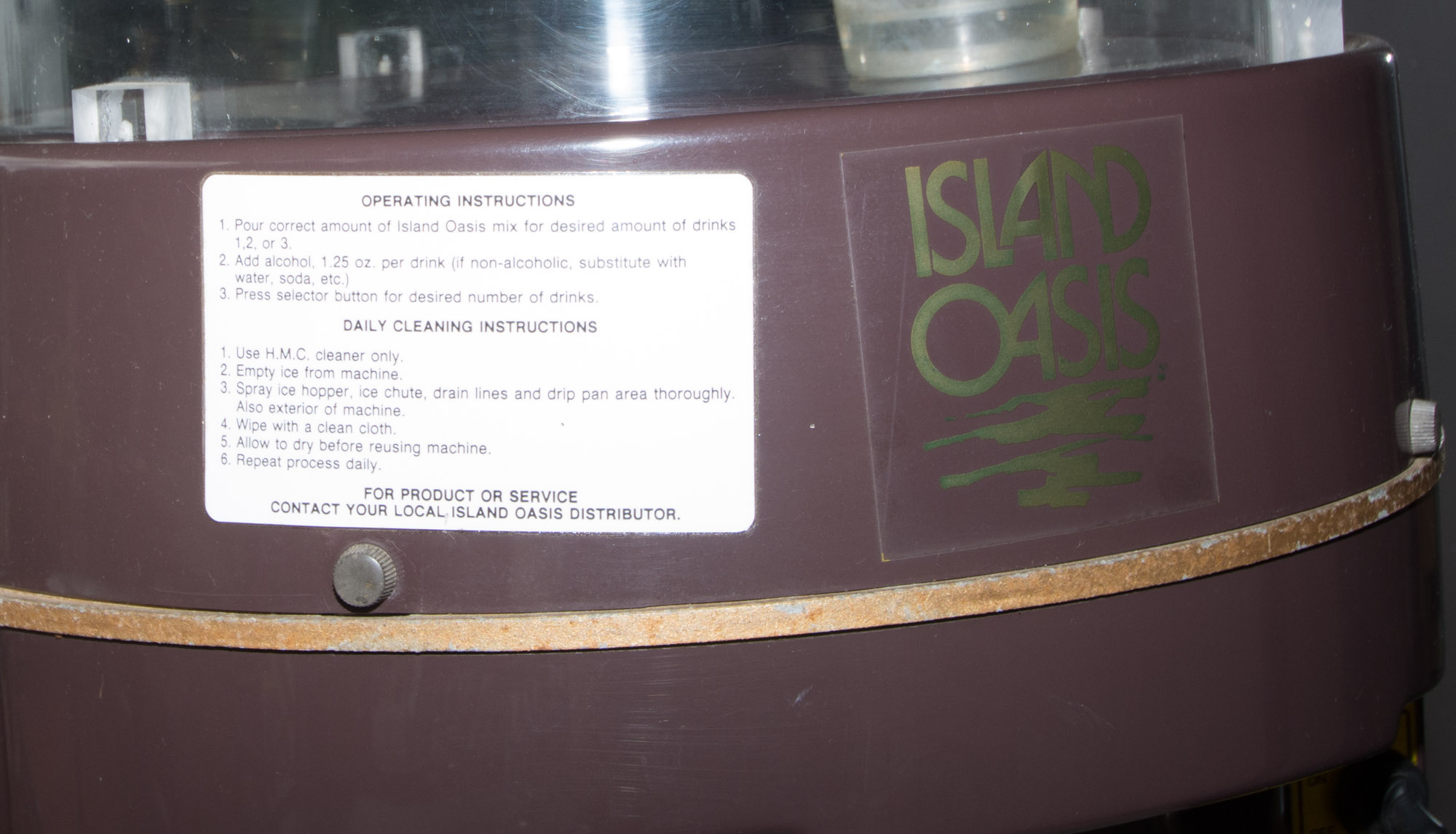 Island Oasis Shaver Blender