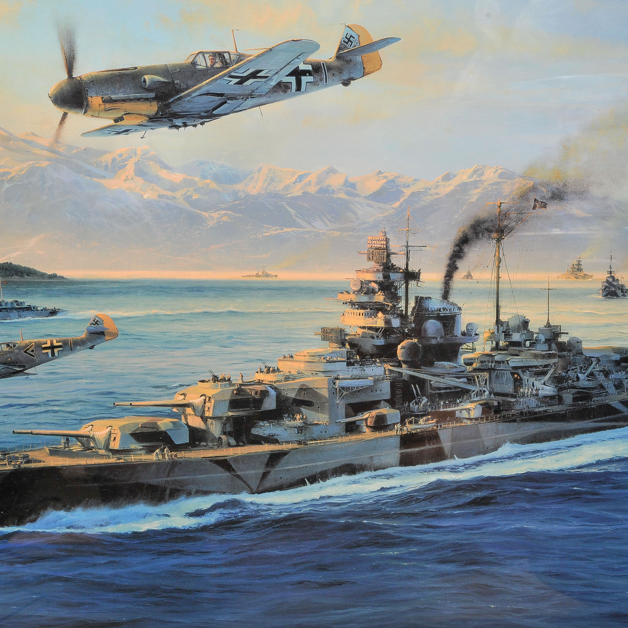 Robert Taylor "Knights Move" Limited Edition Offset Lithograph