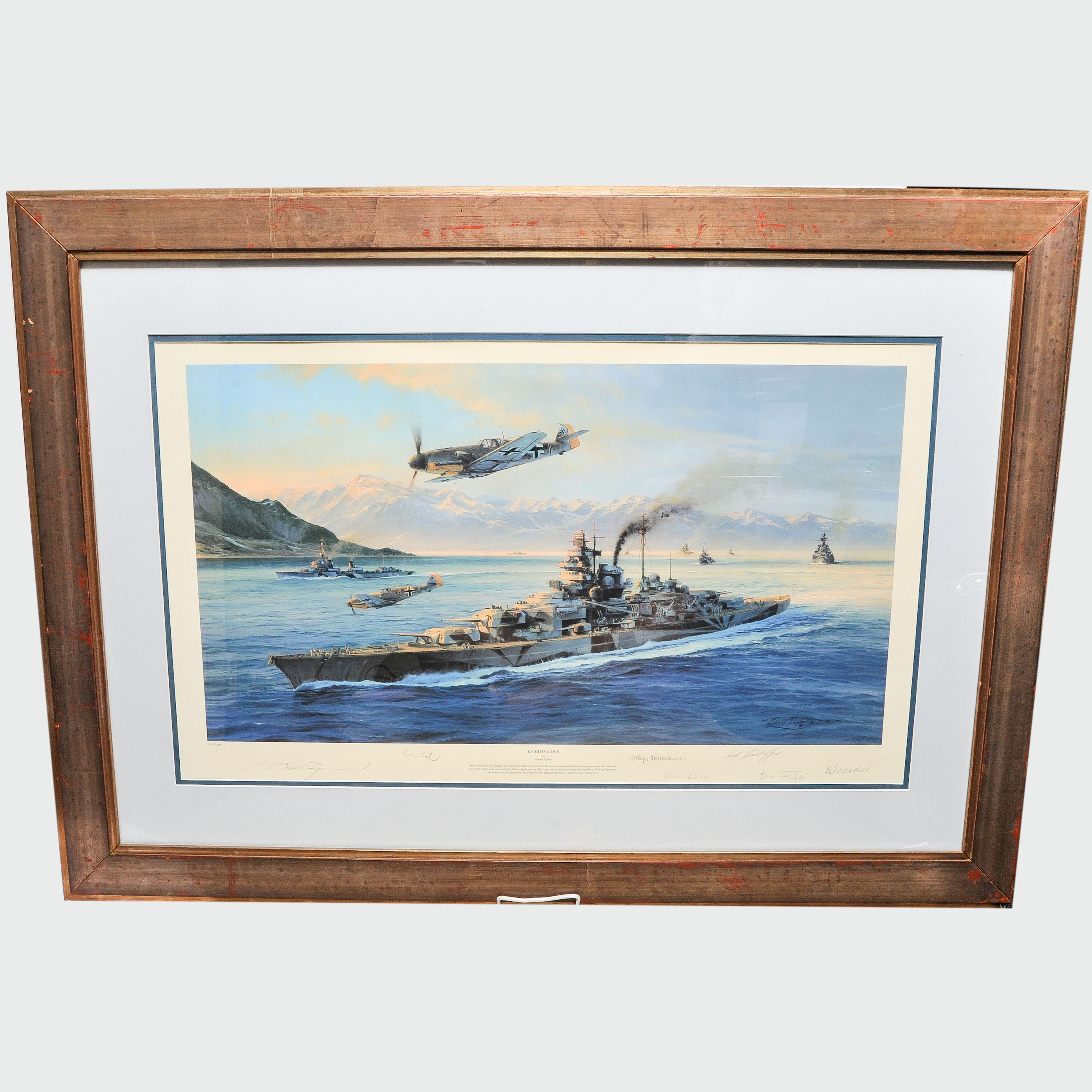 Robert Taylor "Knights Move" Limited Edition Offset Lithograph