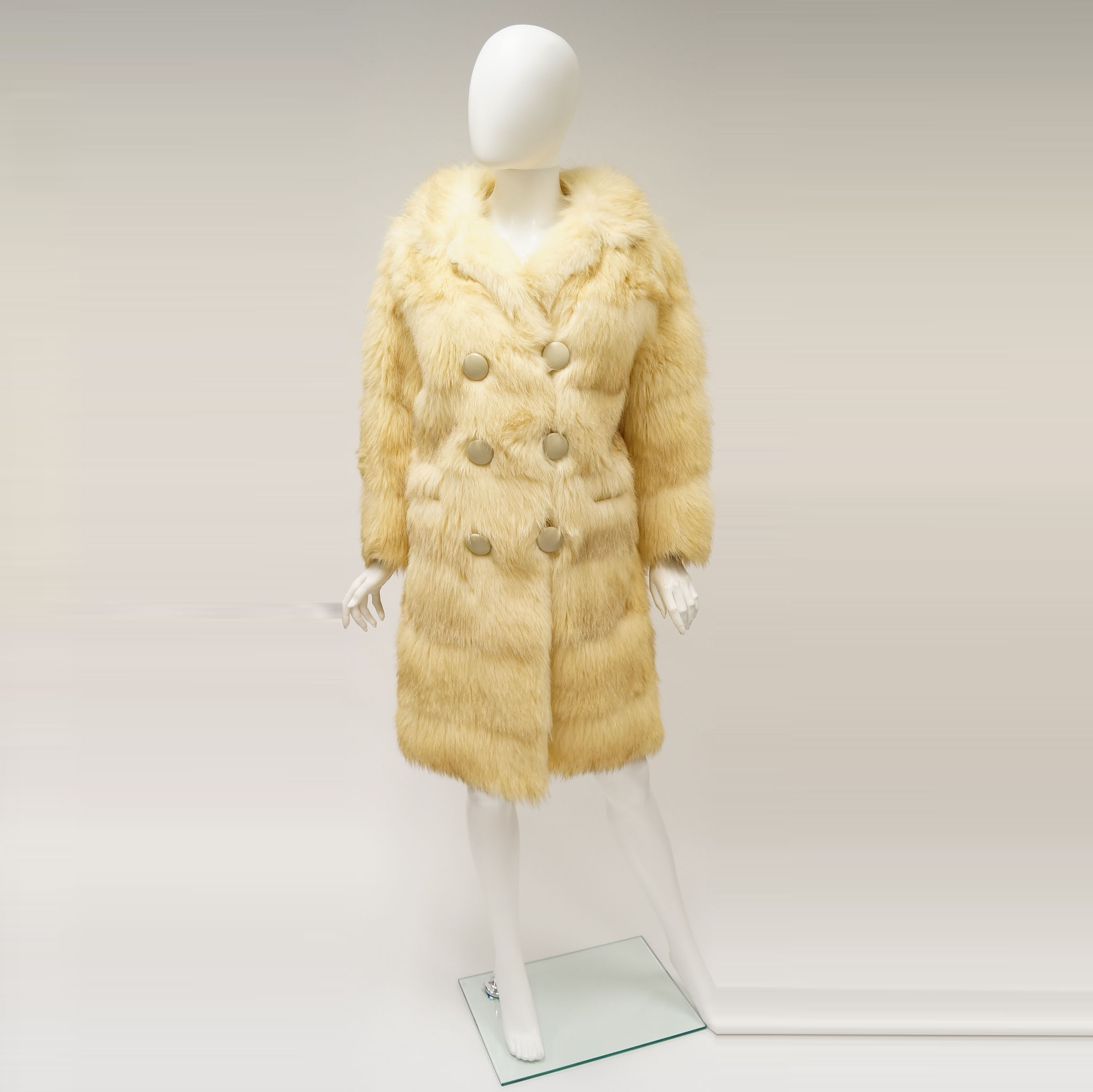 Vintage Scuby Coyote Fur Coat
