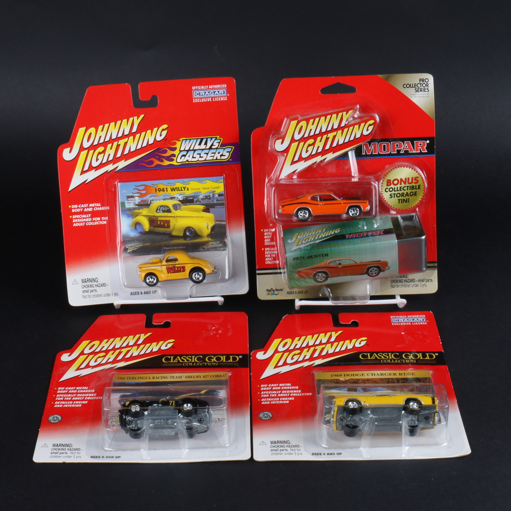 Johnny Lightning "Pro Collector Series" Cars in Original Packaging