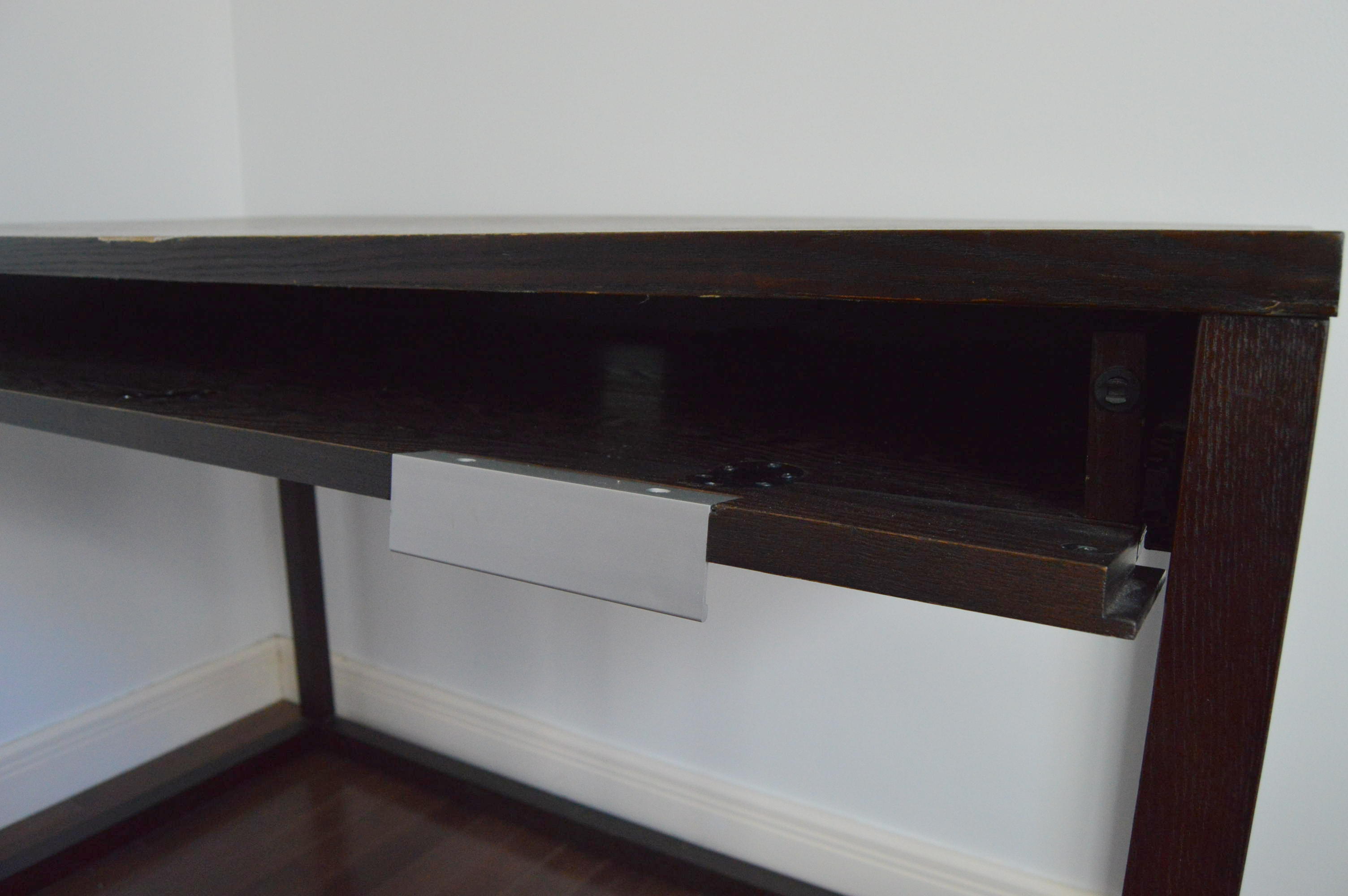 Oak Office Desk and Executive Style Chair