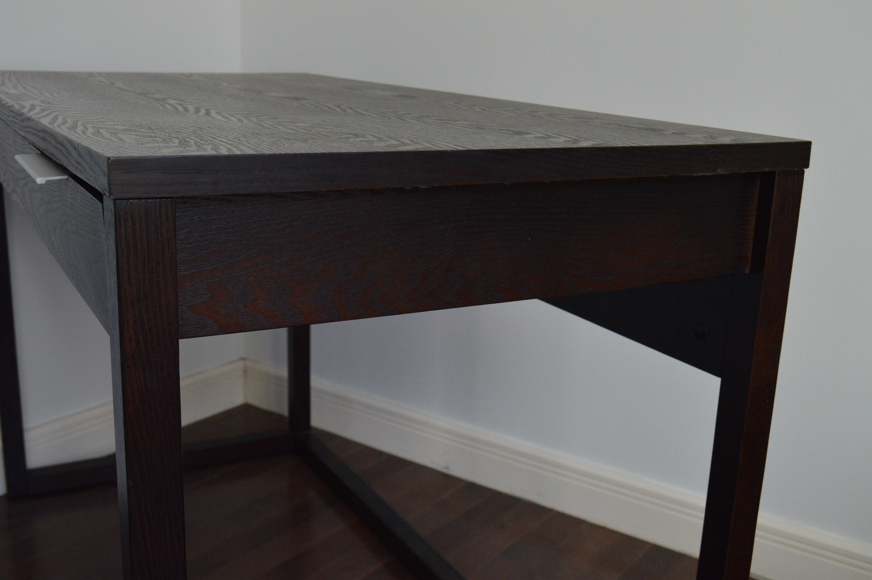 Oak Office Desk and Executive Style Chair