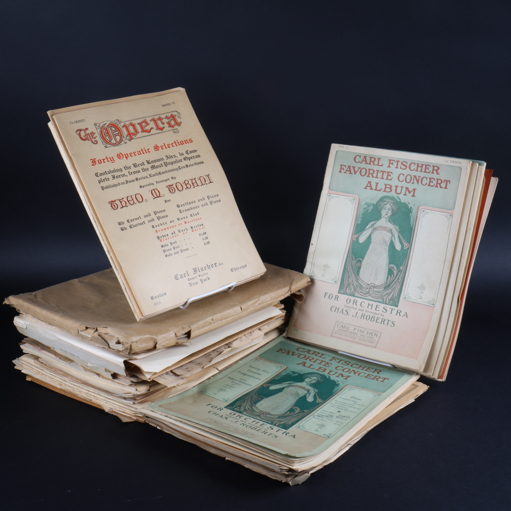 Vintage Sheet Music Collection