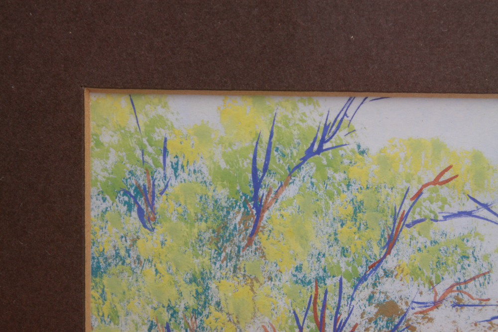 Roma Winmar Yibiyung Signed Watercolor Painting