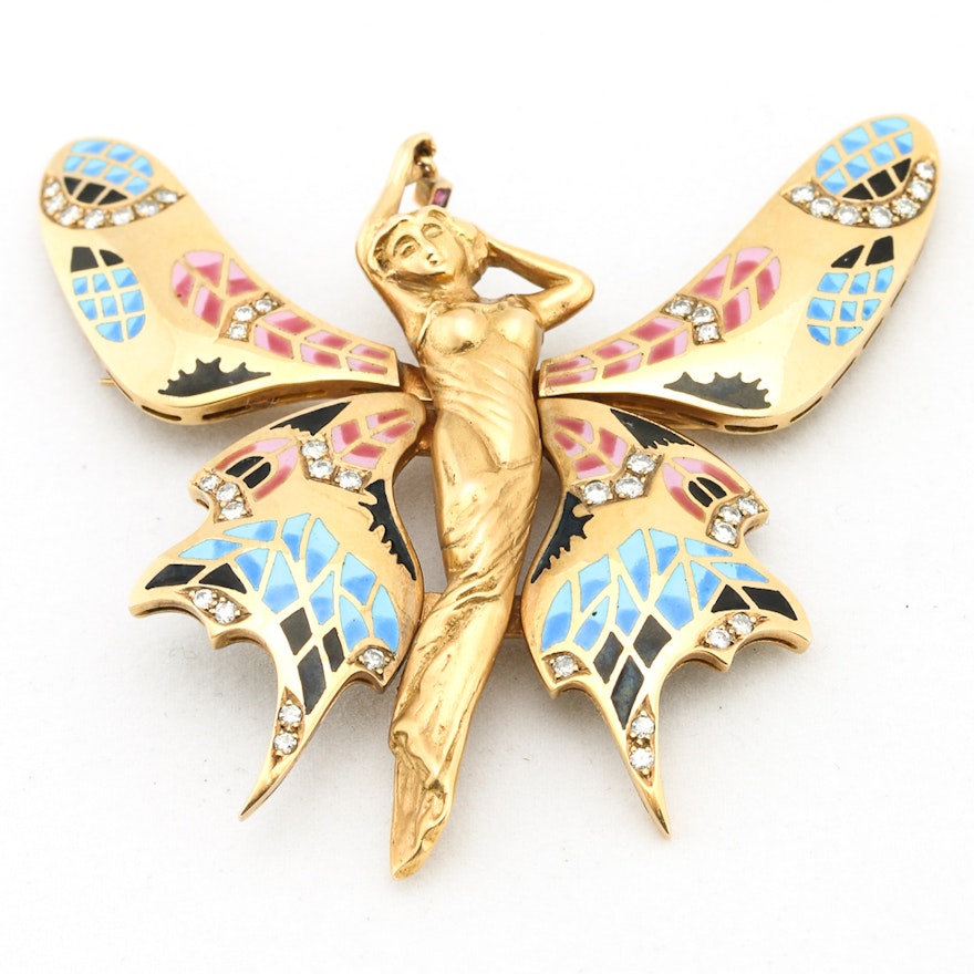 Early 20th Century French Brooch