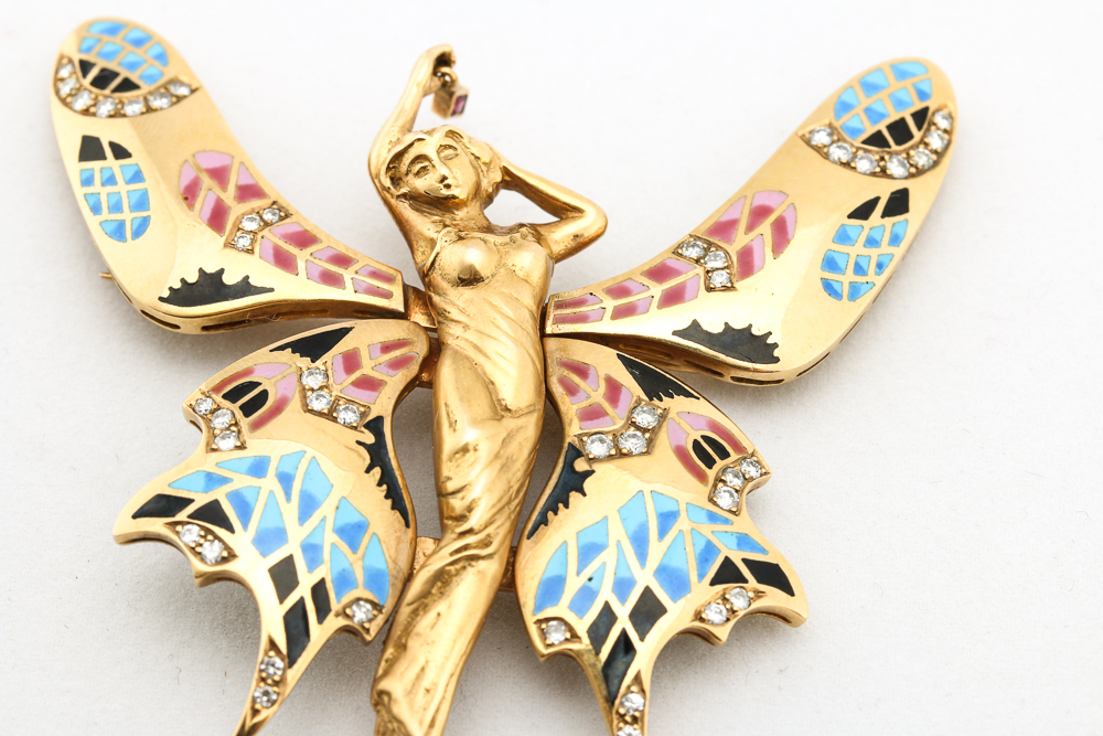 Early 20th Century French Brooch