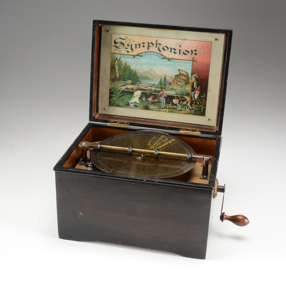 Antique Symphonion Music Box