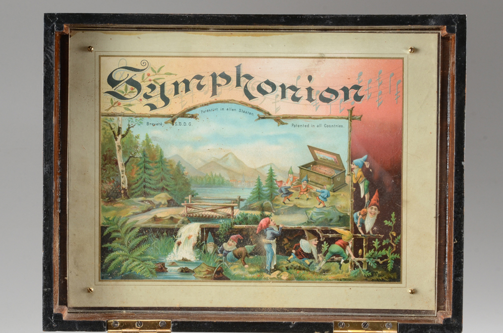 Antique Symphonion Music Box