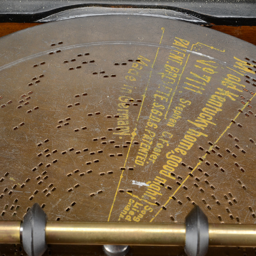 Antique Symphonion Music Box