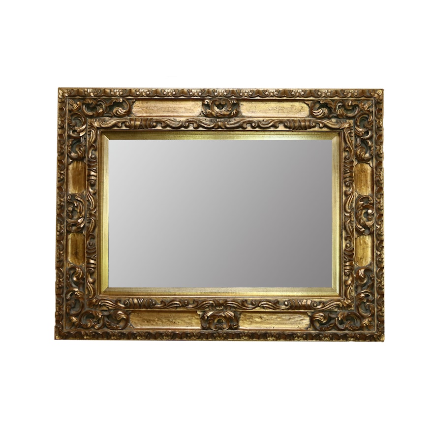 Gold Tone Mirror