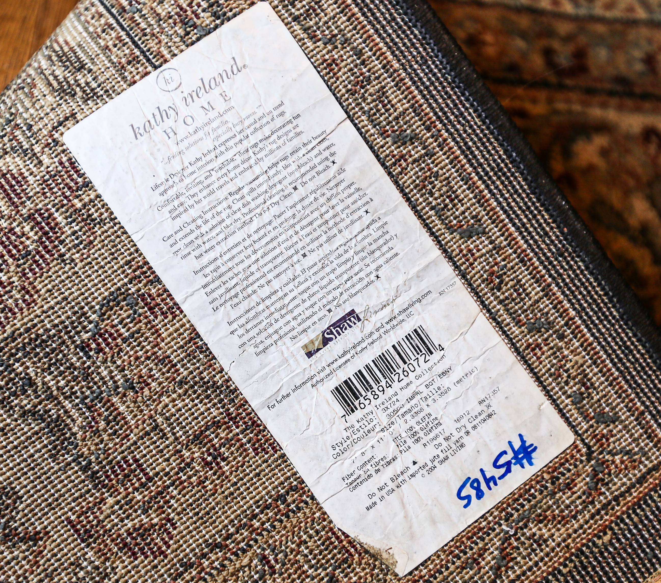 Kathy Ireland Home Area Rug for Shaw Carpets