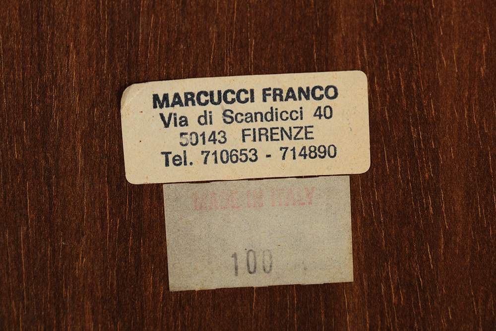 Large Mirror with Hidden Storage