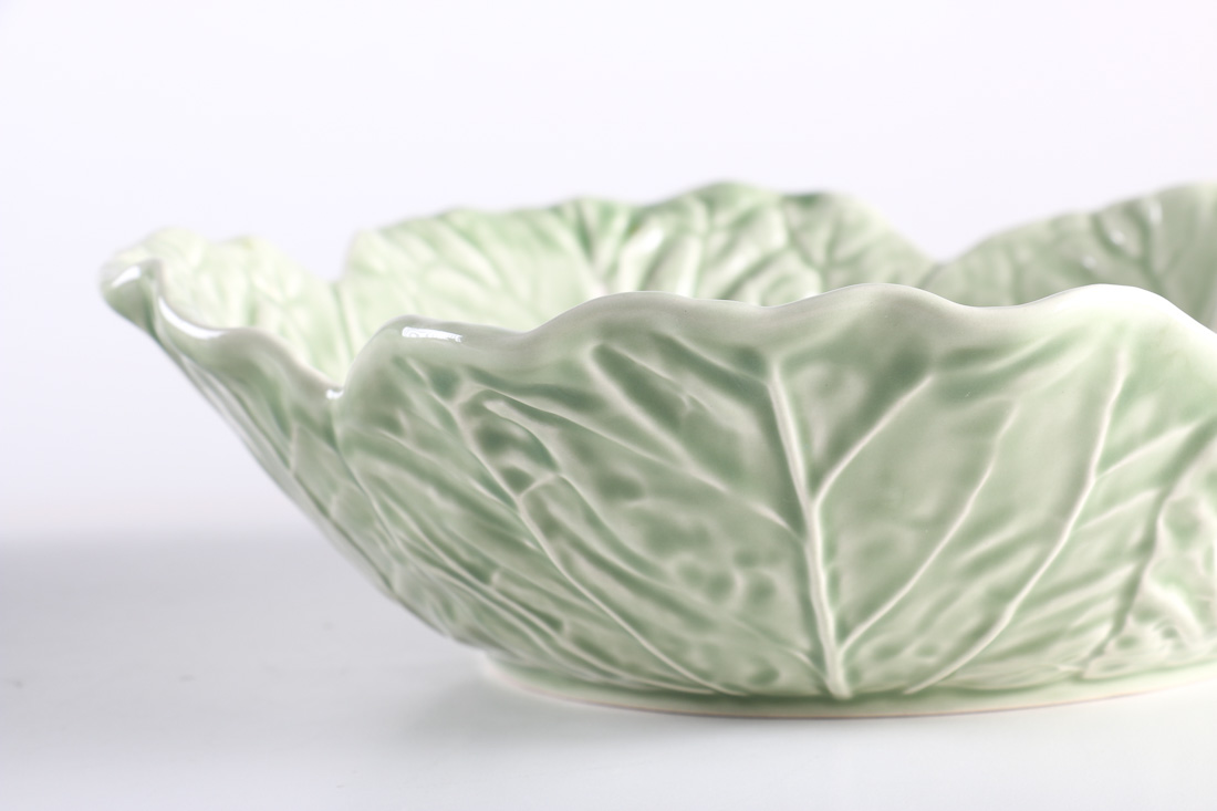 Set of Cabbage Leaf Serving Dishes