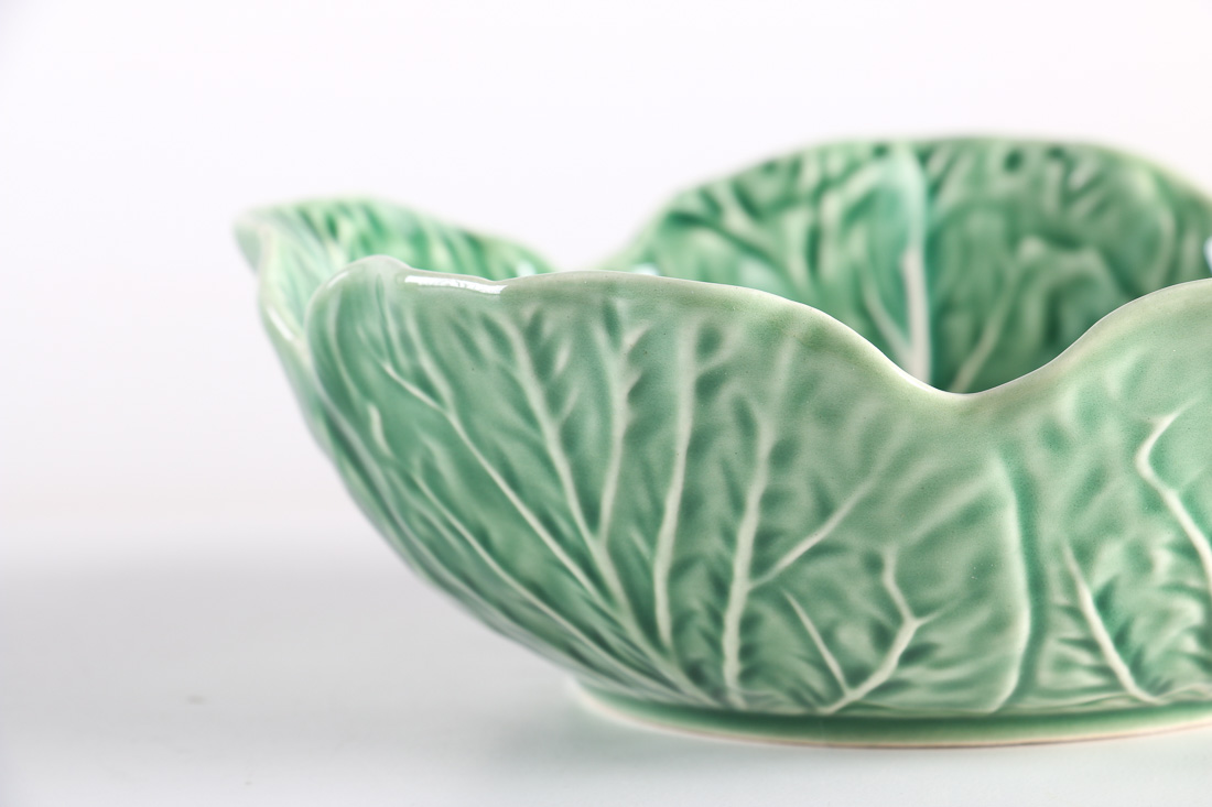 Set of Cabbage Leaf Serving Dishes