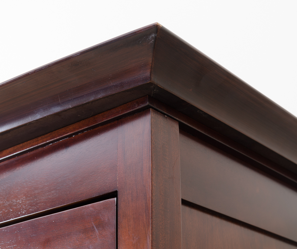 Contemporary Five-Drawer Tall Dresser