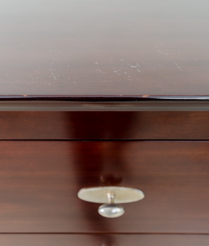 Contemporary Five-Drawer Tall Dresser