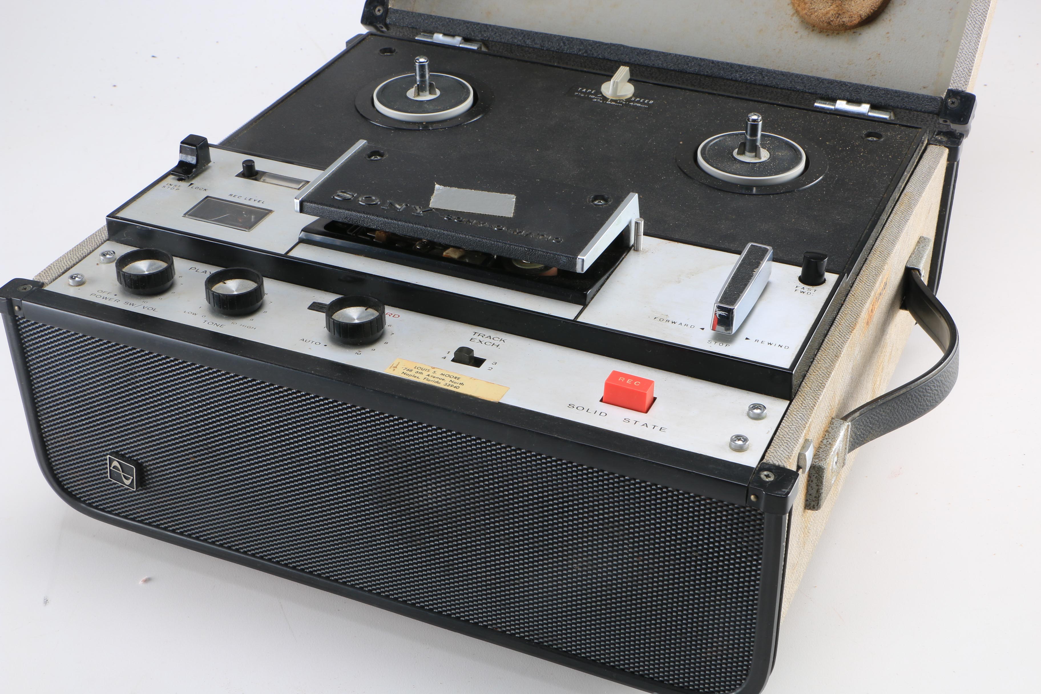 Sony TC-105 Reel-To-Reel Tapecorder