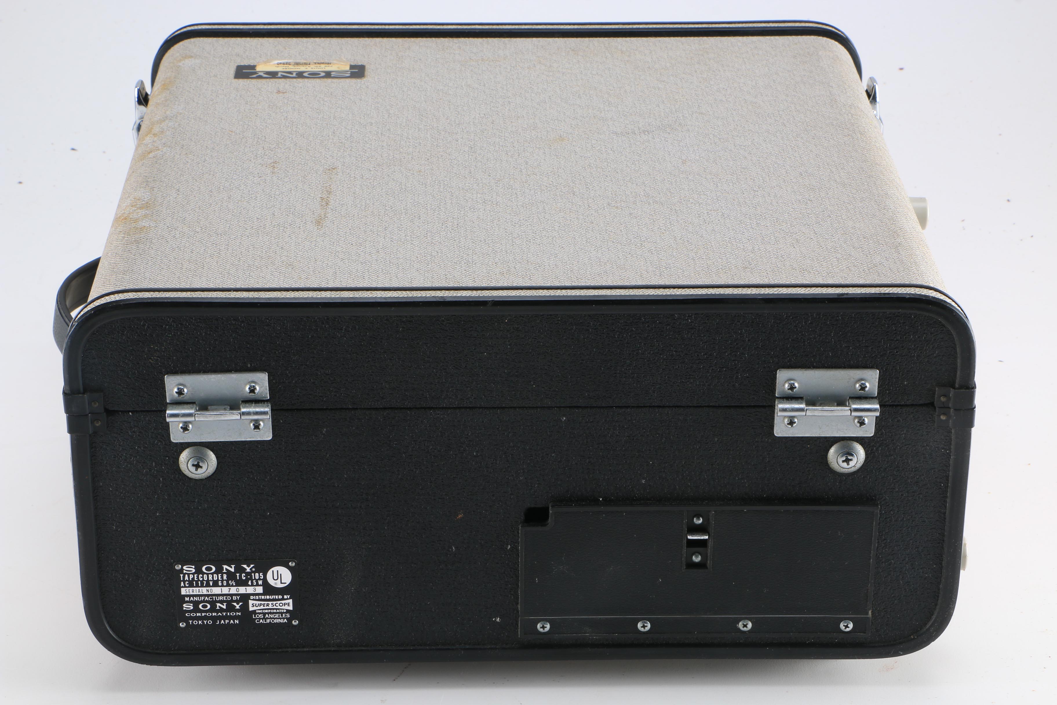 Sony TC-105 Reel-To-Reel Tapecorder