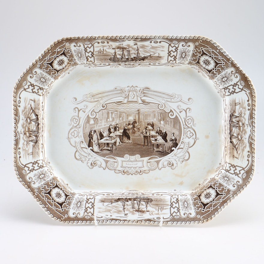 Ironstone Platter (RB) Ironstone Platter (RB)
