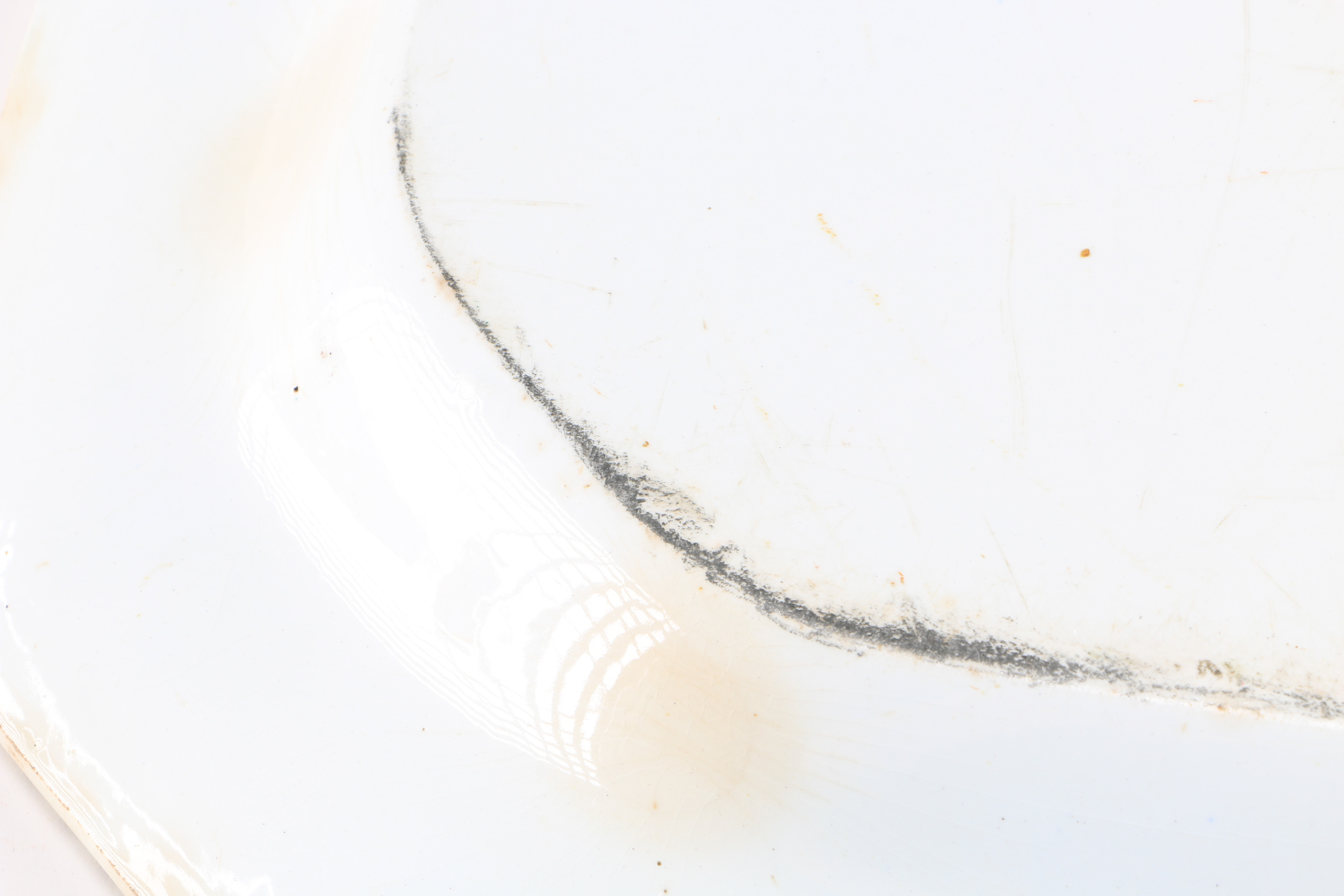 Antique Ironstone Platter "Boston Mails Edwards"