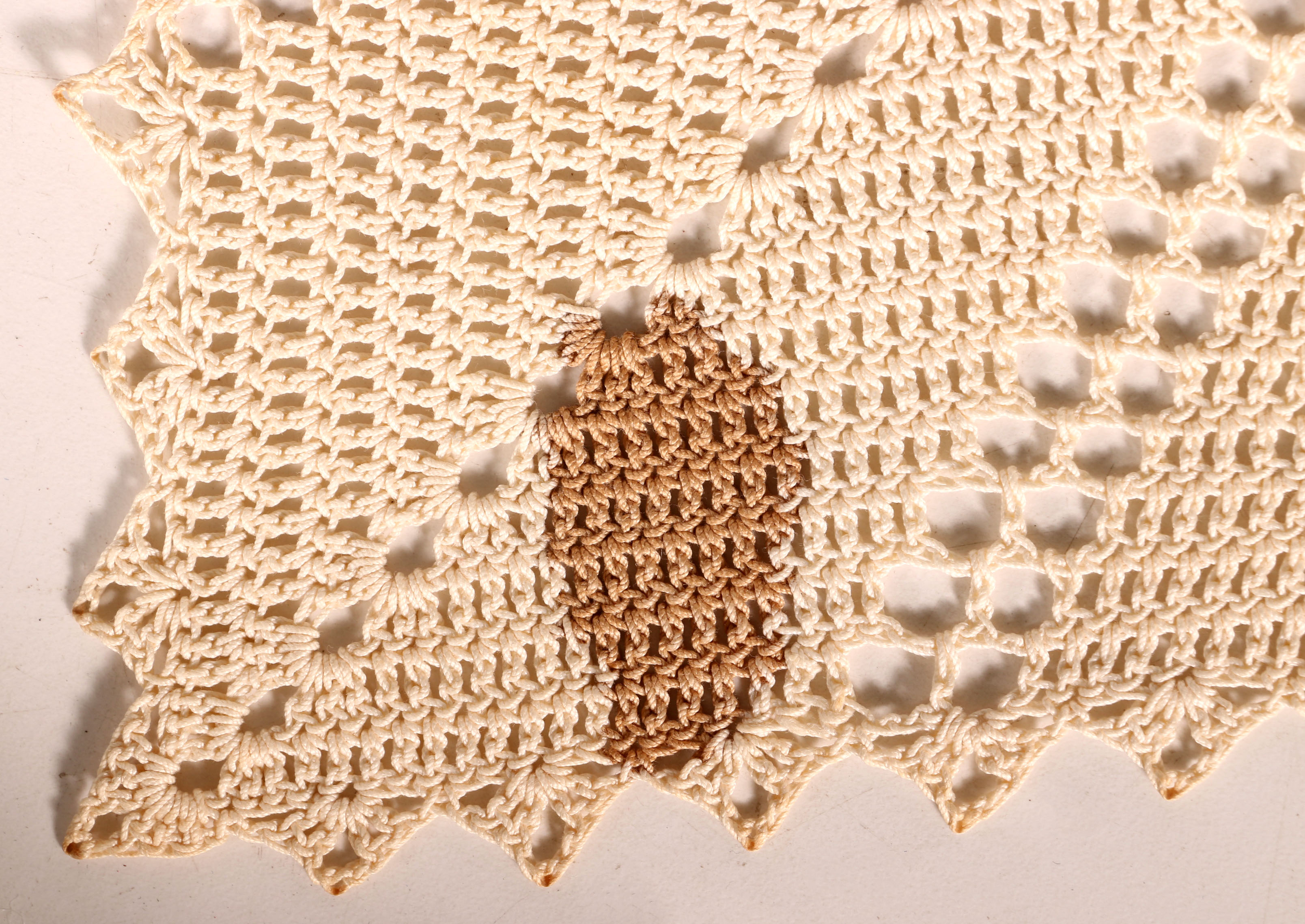 Assortment of Vintage Lace And Linens