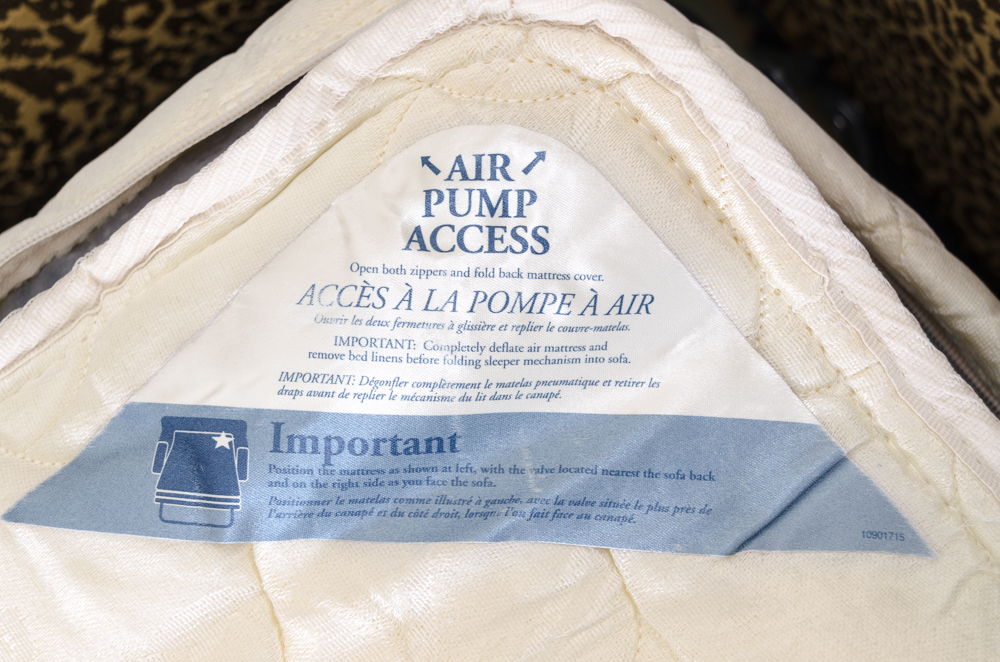 Contemporary Leopard Print Sleeper Sofa by La-Z-Boy