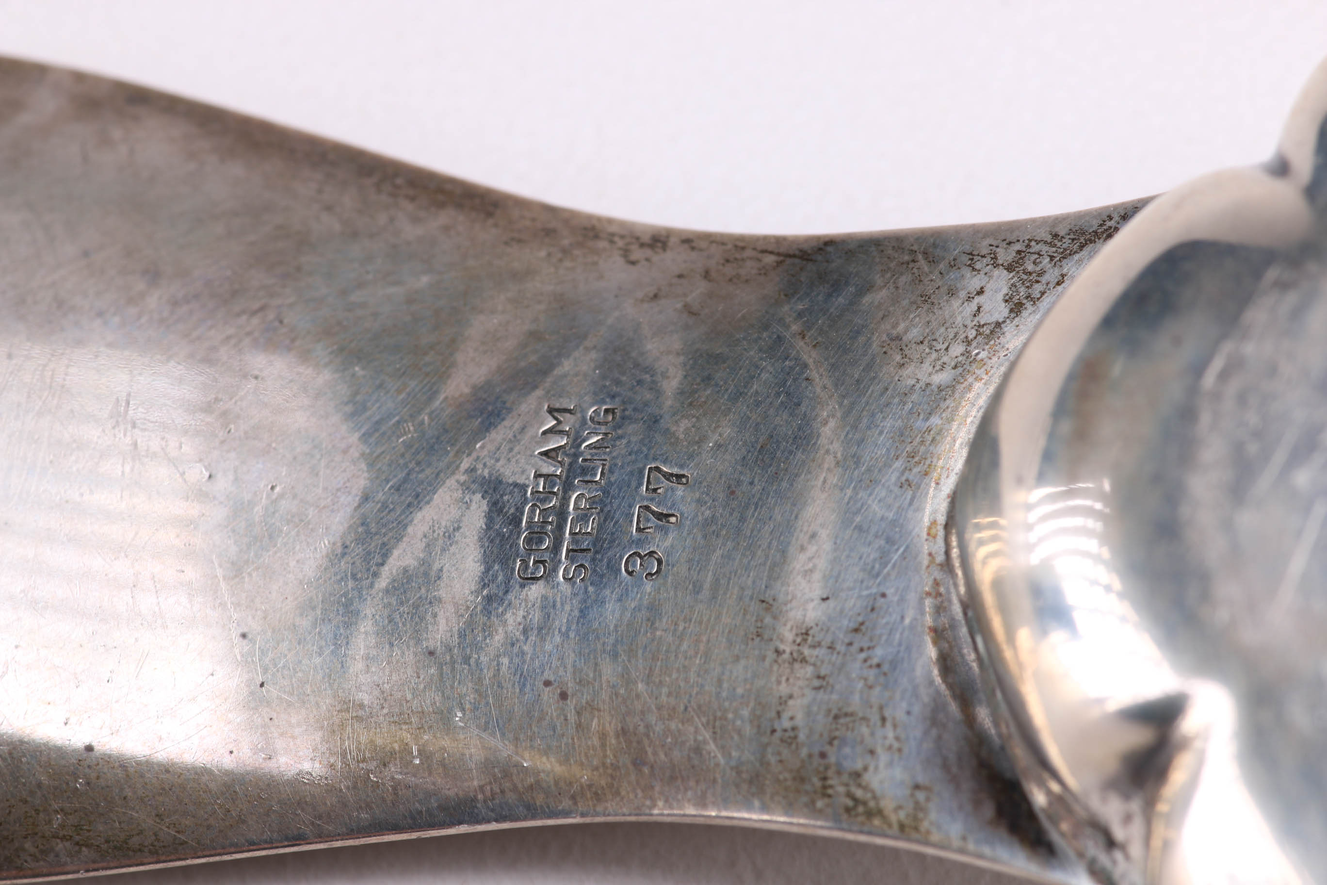 Sterling Silver Salt and Pepper Shakers with Gorham Shoe Brush