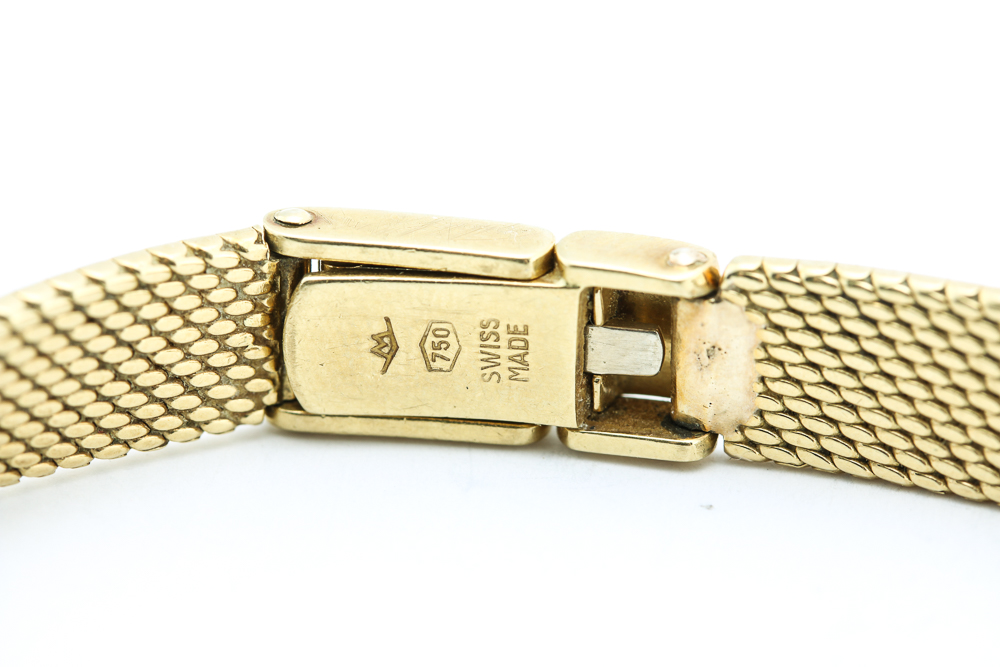 18K Yellow Gold Movado Watch for Scrap