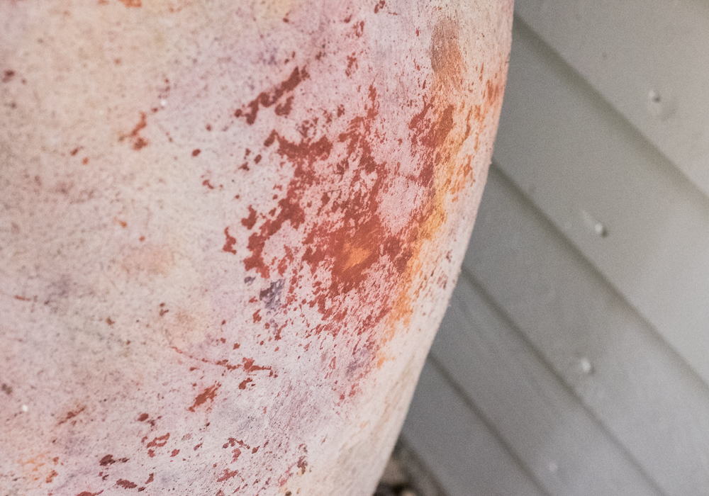 Pair of Large Terracotta Amphora Urns