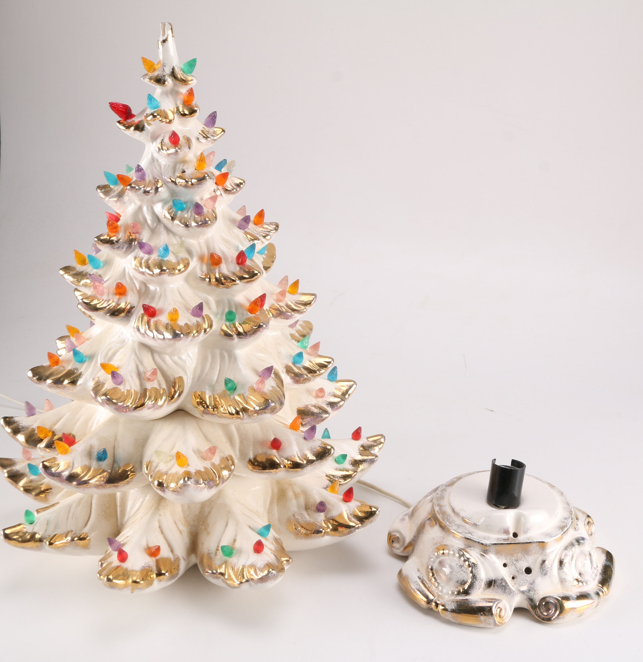 Miniature Ceramic Christmas Tree