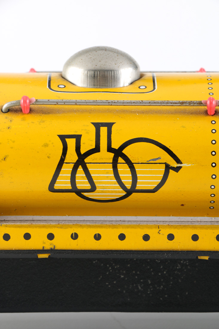 Vintage Tin Petrolette Oil Tanker Toy Truck