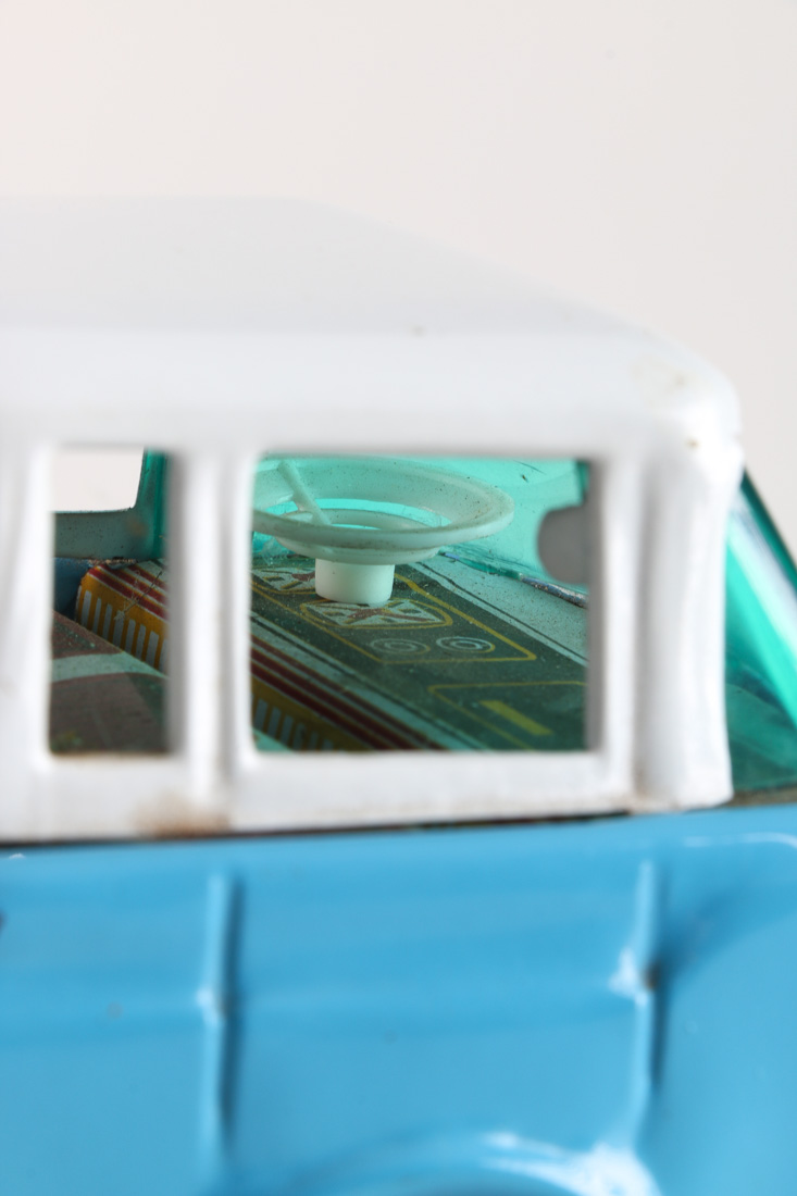 Vintage Tin Petrolette Oil Tanker Toy Truck