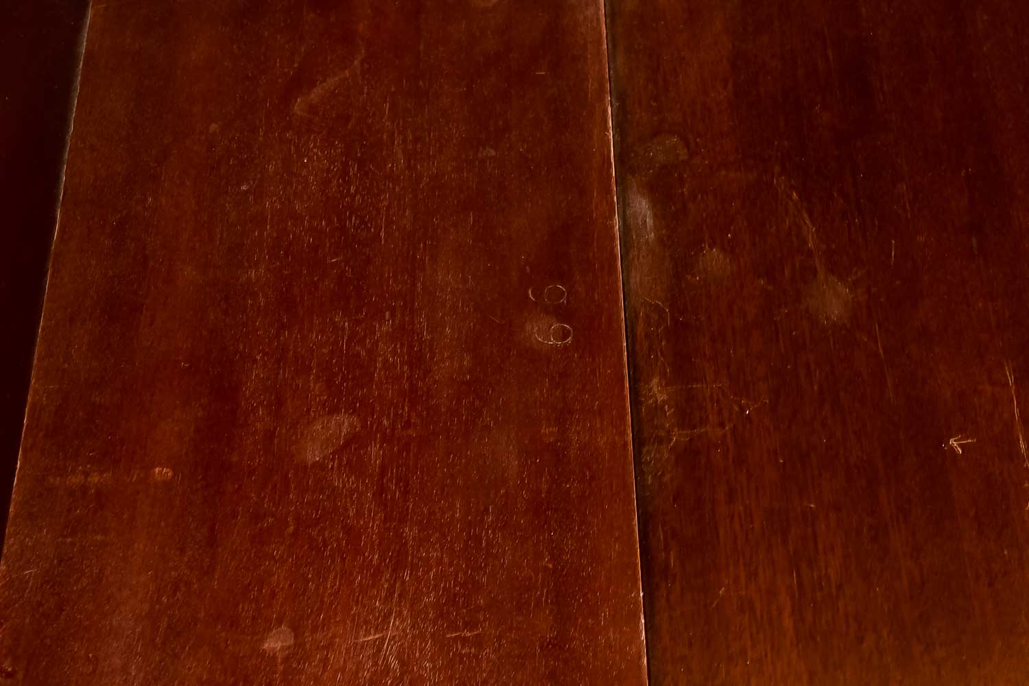 Vintage Duncan Phyfe Style Mahogany Dining Table