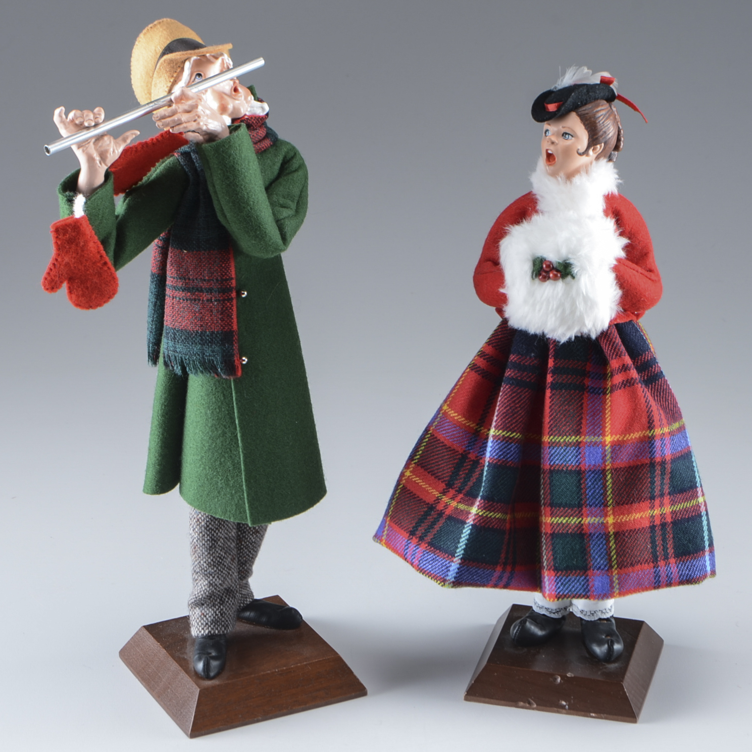 Assortment of Simpich Caroler Dolls