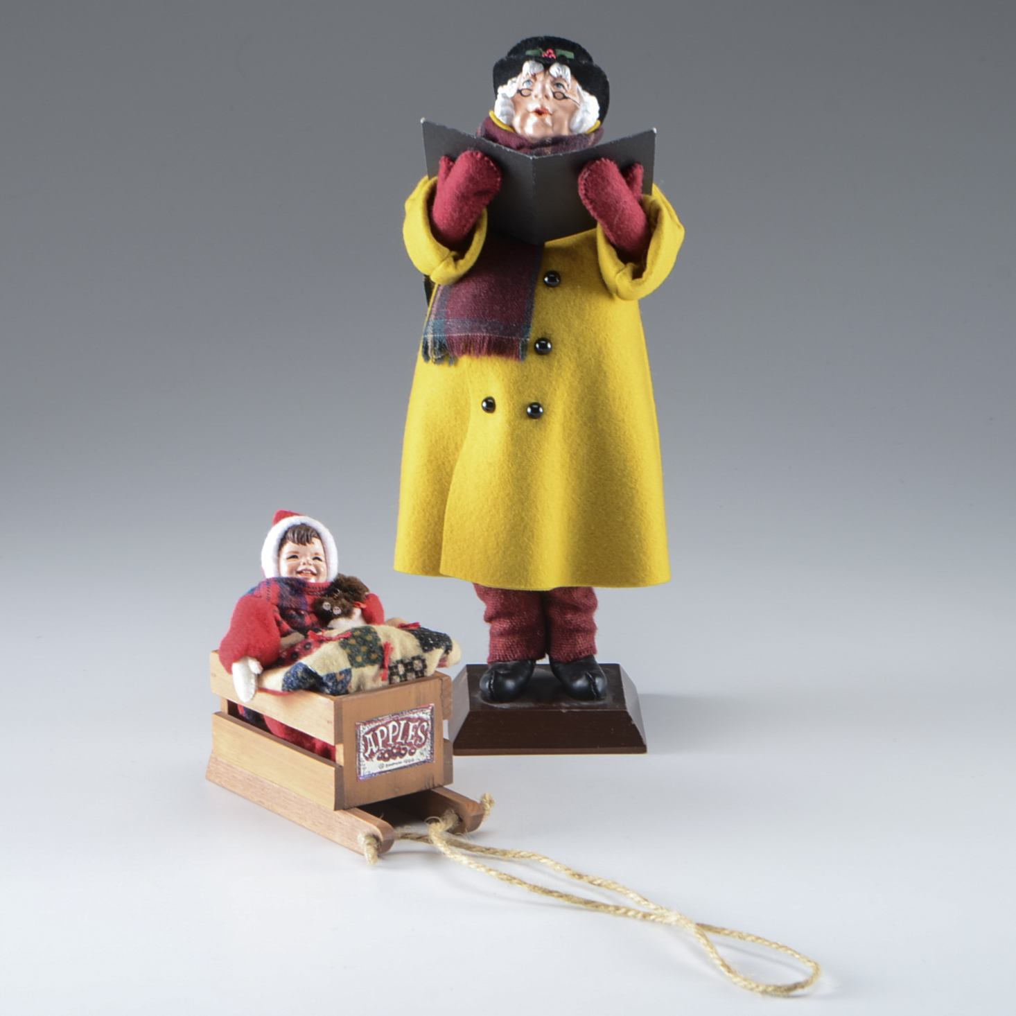 Assortment of Simpich Caroler Dolls