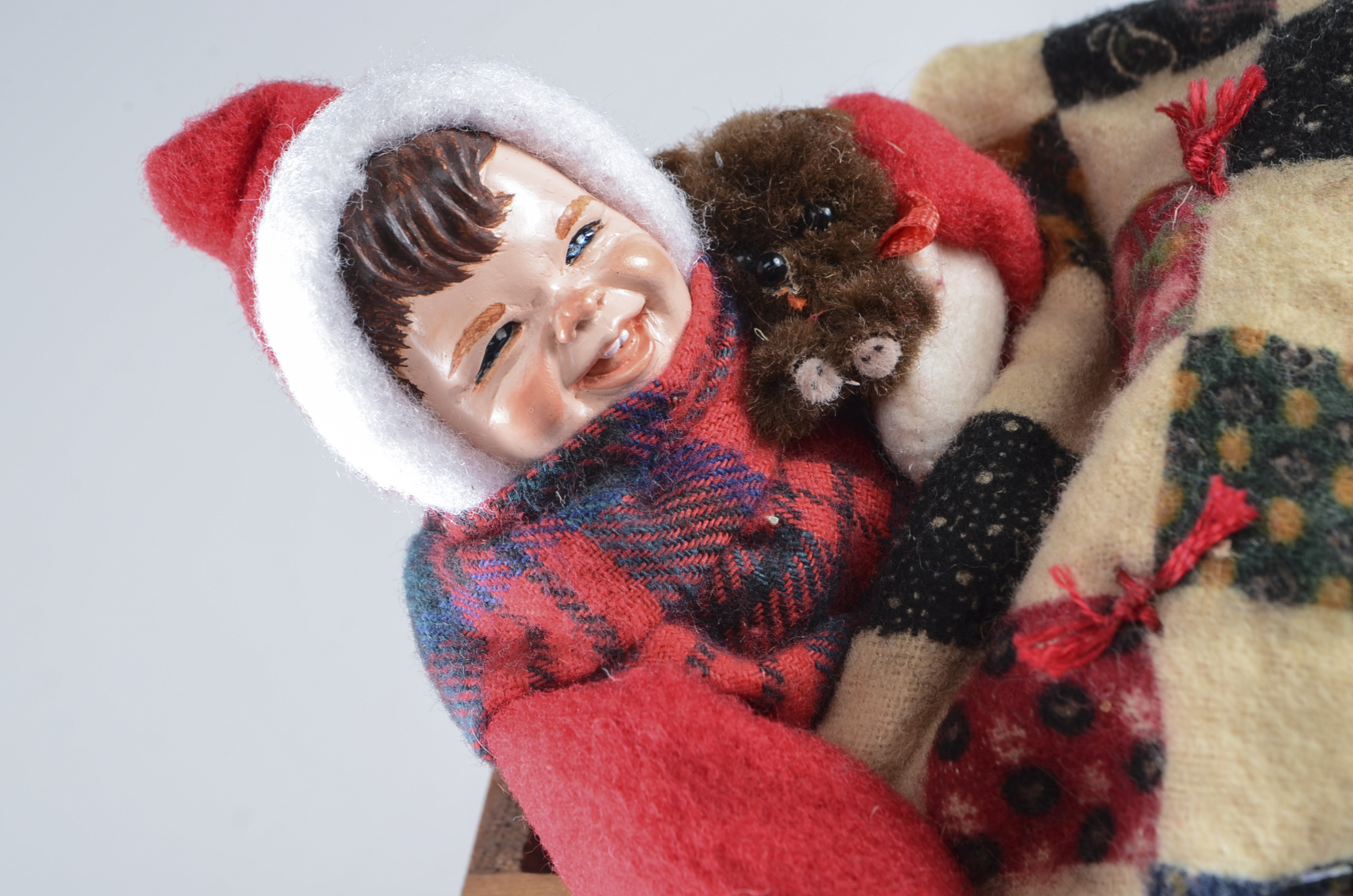 Assortment of Simpich Caroler Dolls