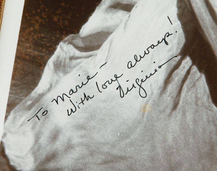 Dorothy Alexander Painting and Signed Photograph