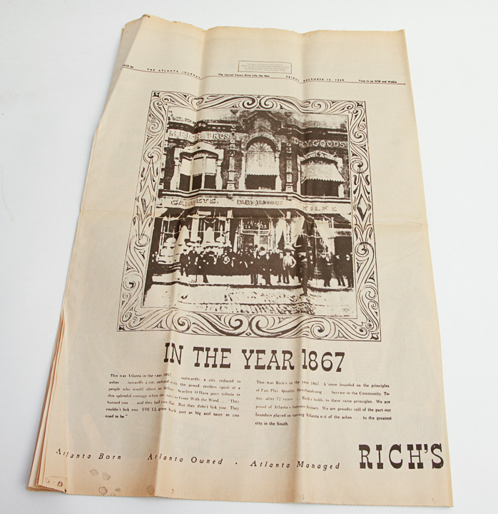 The Atlanta Journal "Gone With the Wind" Edition