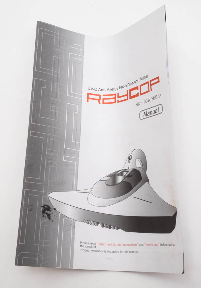 RAYCOP BK-100W Anti-Allergy Fabric Vacuum