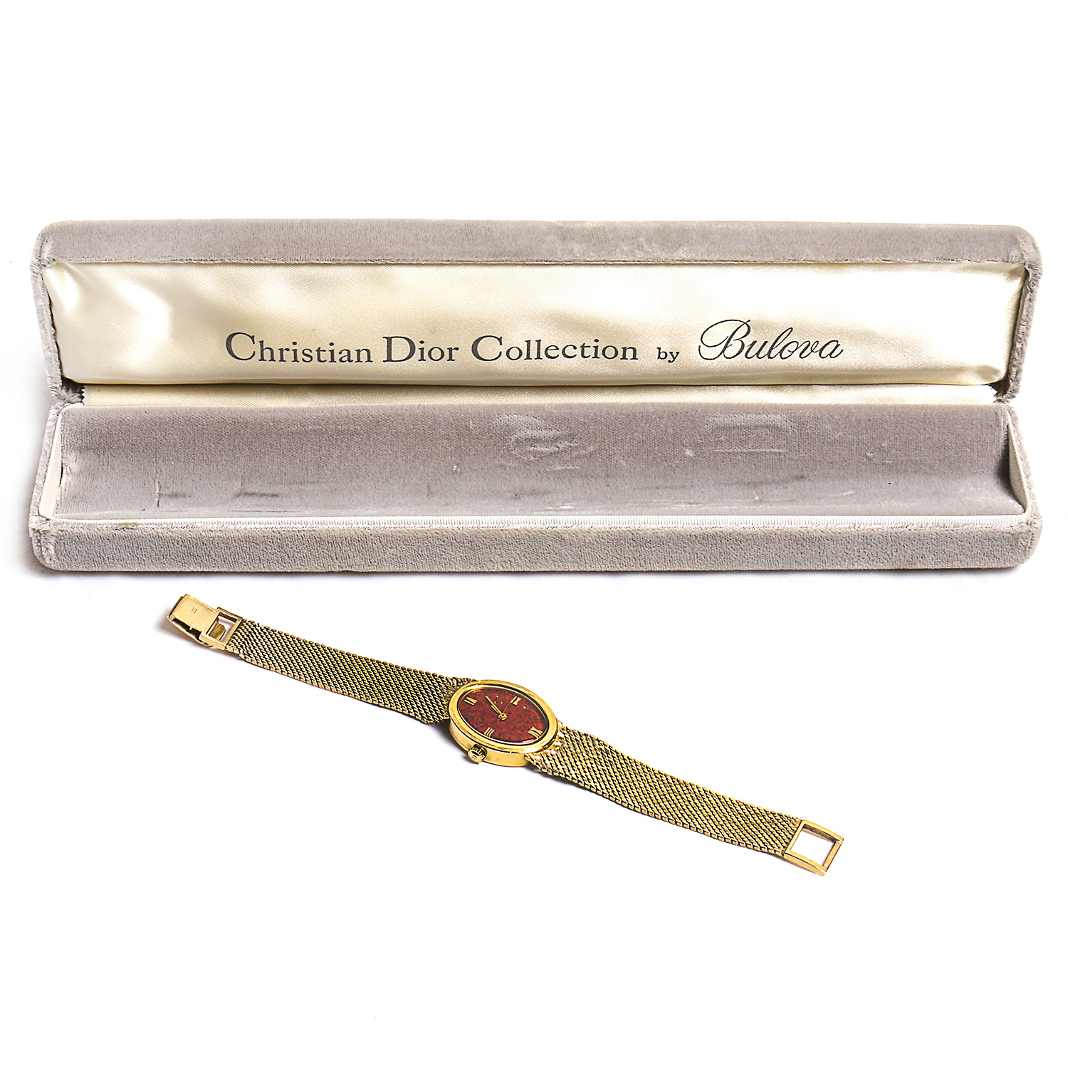 14K Christian Dior Collection by Bulova Watch