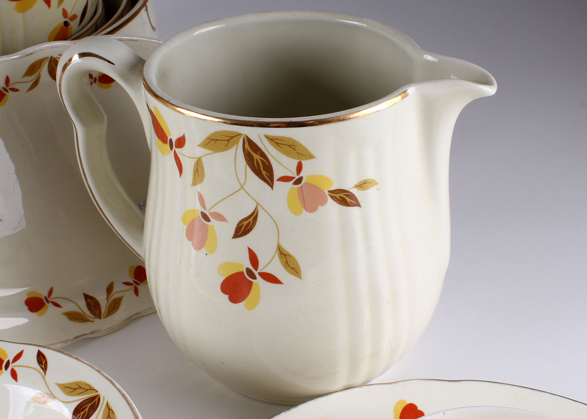 Vintage Hall's Superior "Autumn Leaf" Mary Dunbar Dinnerware