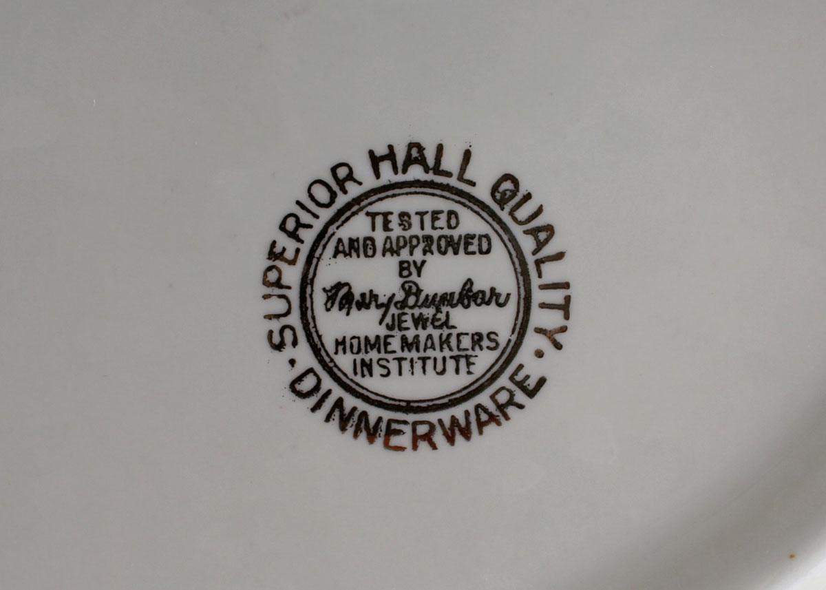 Vintage Hall's Superior "Autumn Leaf" Mary Dunbar Dinnerware