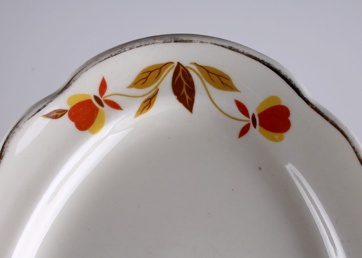 Vintage Hall's Superior "Autumn Leaf" Mary Dunbar Dinnerware