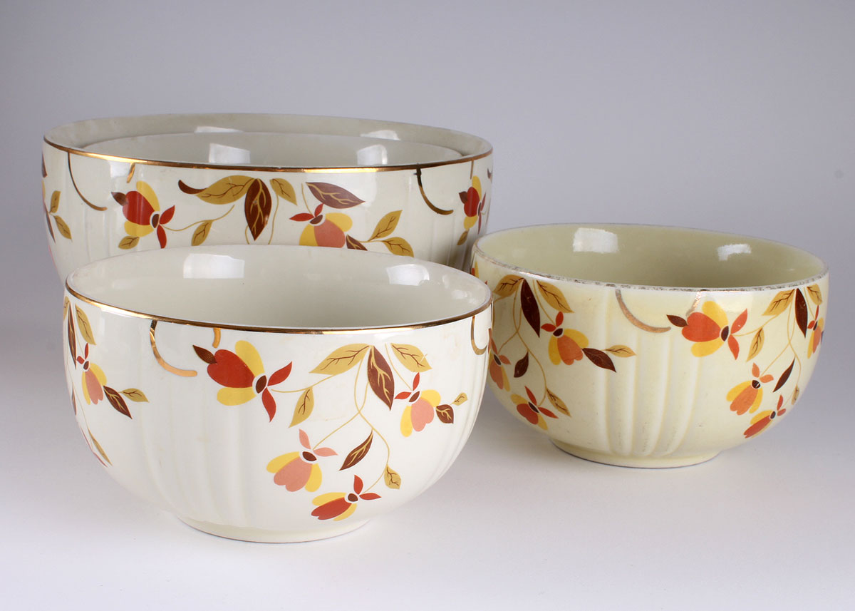 Vintage Hall's Superior "Autumn Leaf" Mary Dunbar Dinnerware