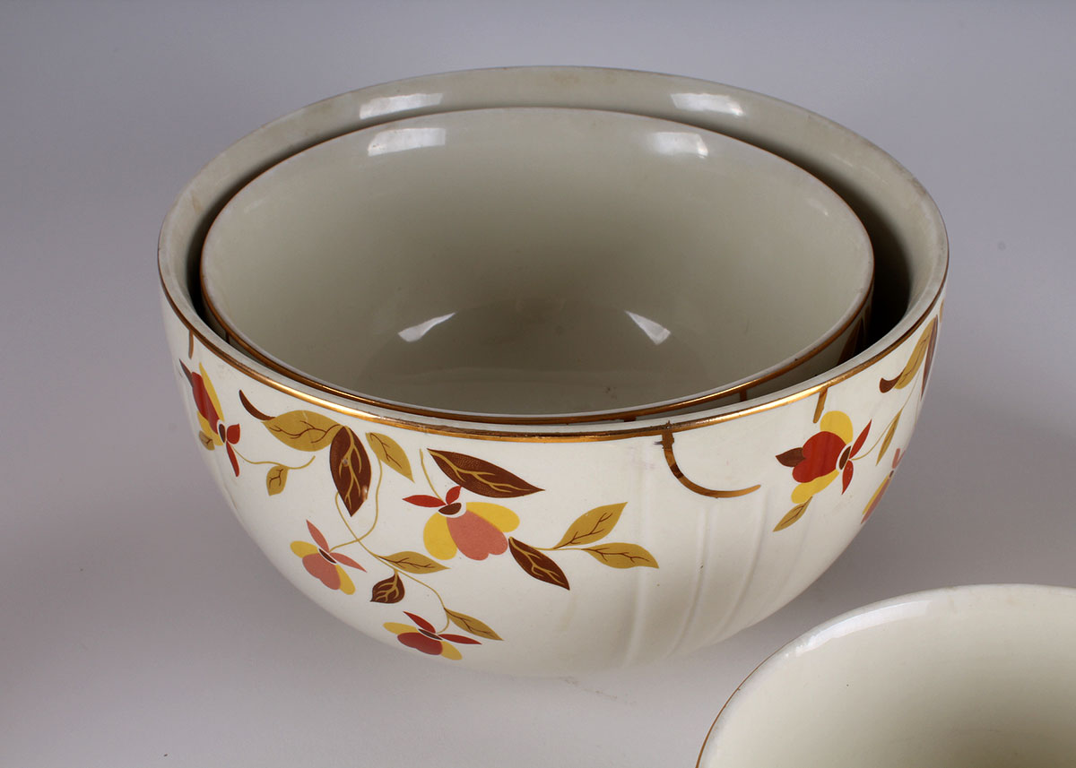 Vintage Hall's Superior "Autumn Leaf" Mary Dunbar Dinnerware