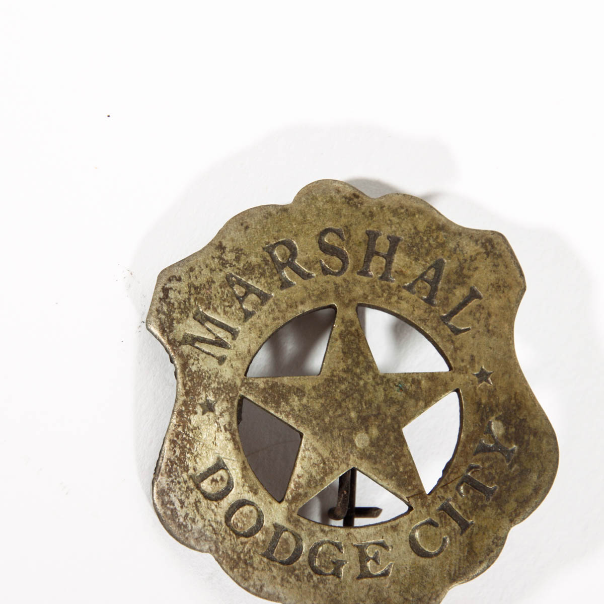Authentic Vintage Dodge City Marshal Badge